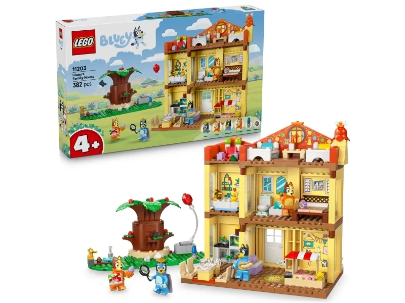LEGO Bluey 11203 Blueys families hus
