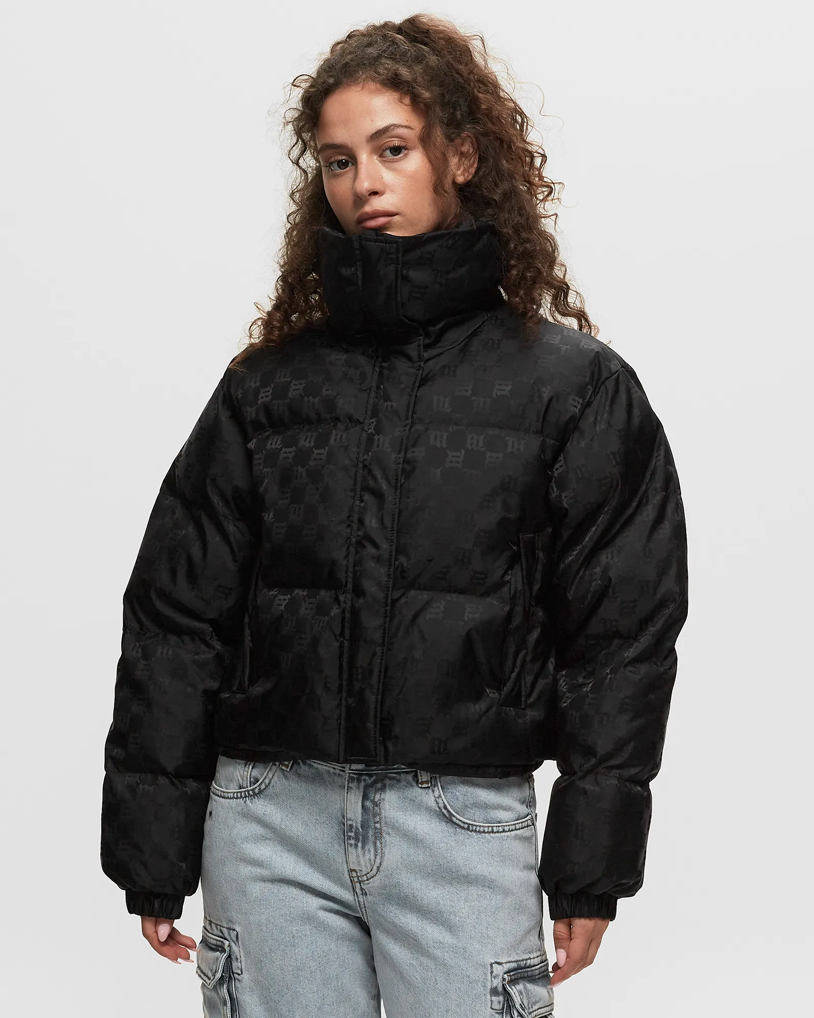 MISBHV NYLON MONOGRAM PUFFER