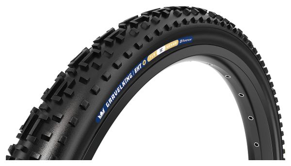Pneu Gravel Panaracer GravelKing EXT  700 mm Tubeless Ready Souple ZSG Gravel Compound BeadLock TuffTex  Noir