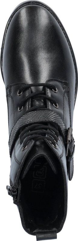 Cafe Moda dames veterboot - Zwart