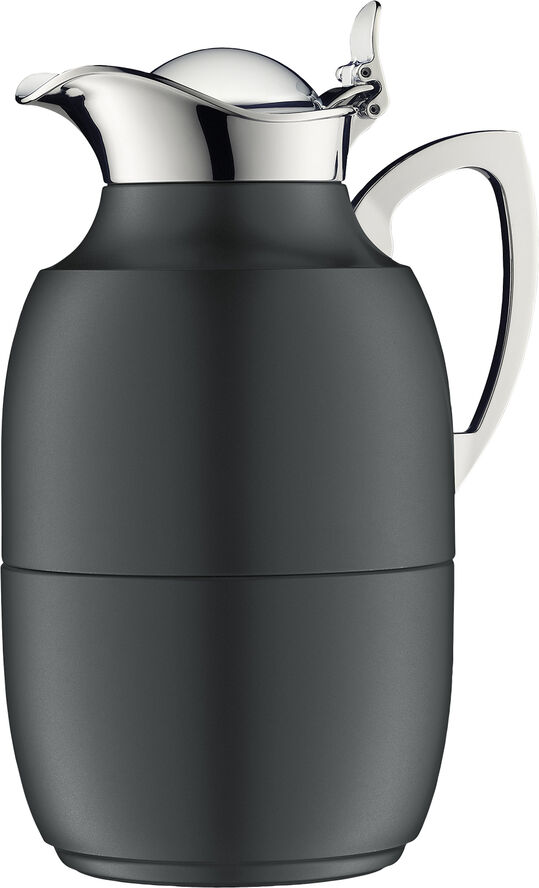 Alfi Termokande Juwel 1 liter Mat sort Rustfrit stål Mat sort