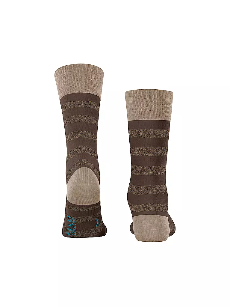 FALKE Socken SENSITIV sesame braun