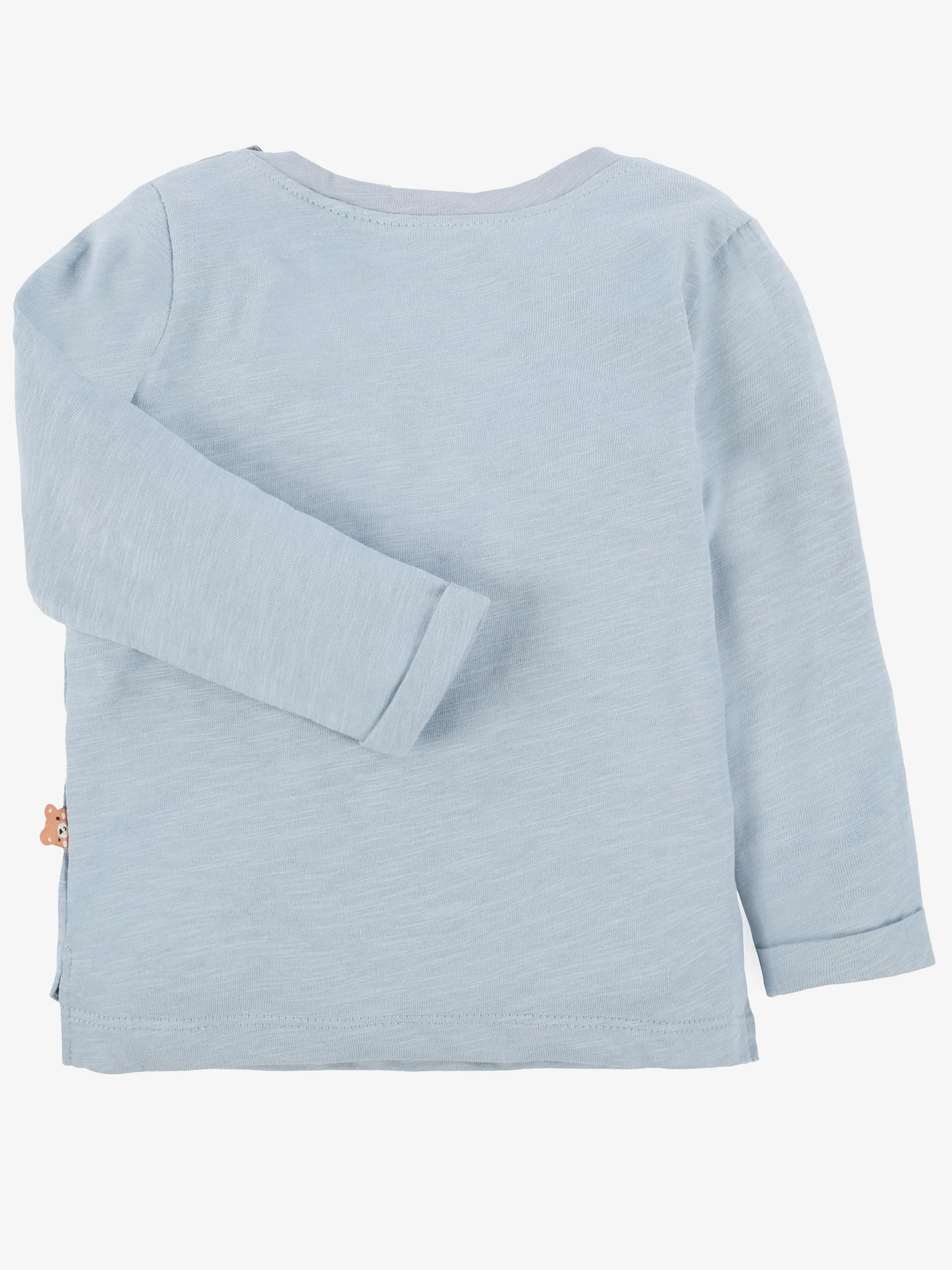 Baby Langarmshirt mit Print und Kordel