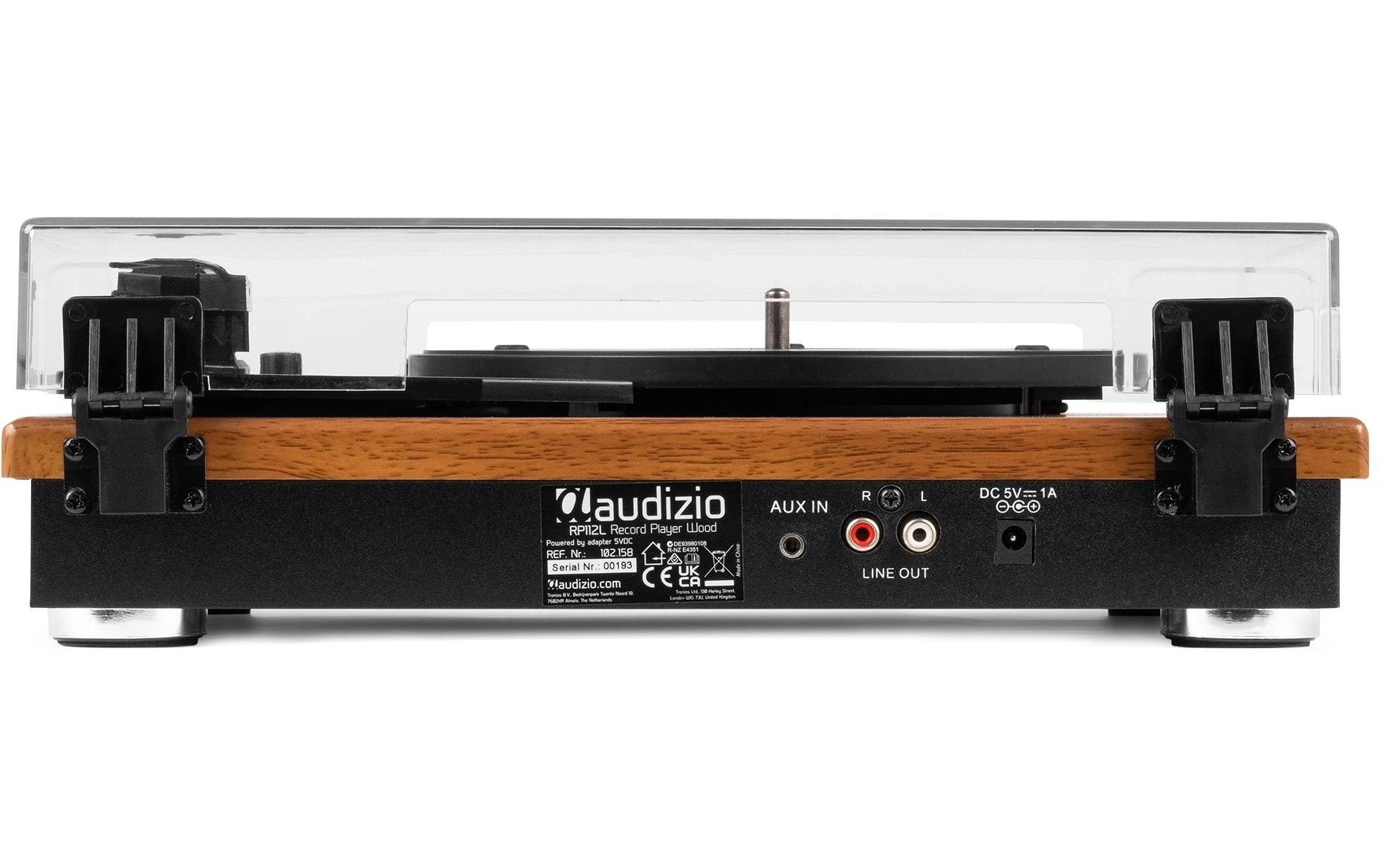 Plattenspieler mit Bluetooth RP112L DunkelbraunPlattenspieler mit Bluetooth-Streaming