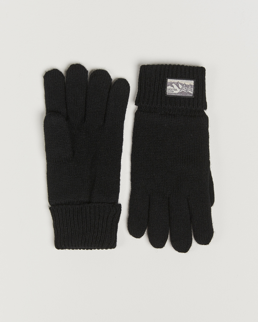 Hestra Raggwool Glove Black