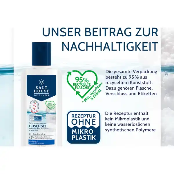 Schonend reinigendes Duschgel