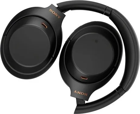 Sony WH-1000XM4 - Hovedtelefoner med mik. - fuld størrelse - Bluetooth - trådløs, kablet - NFC - aktiv støjfjerning - 3,5 mm jackstik - sort