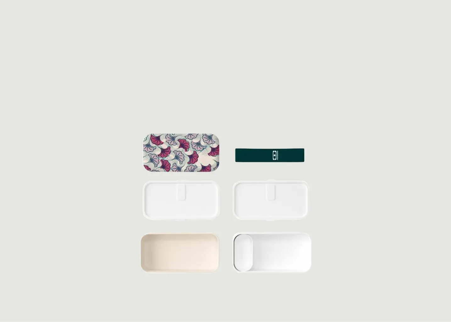 Boite hermétique rose Wax - Edition limitée du bento Made in France monbento