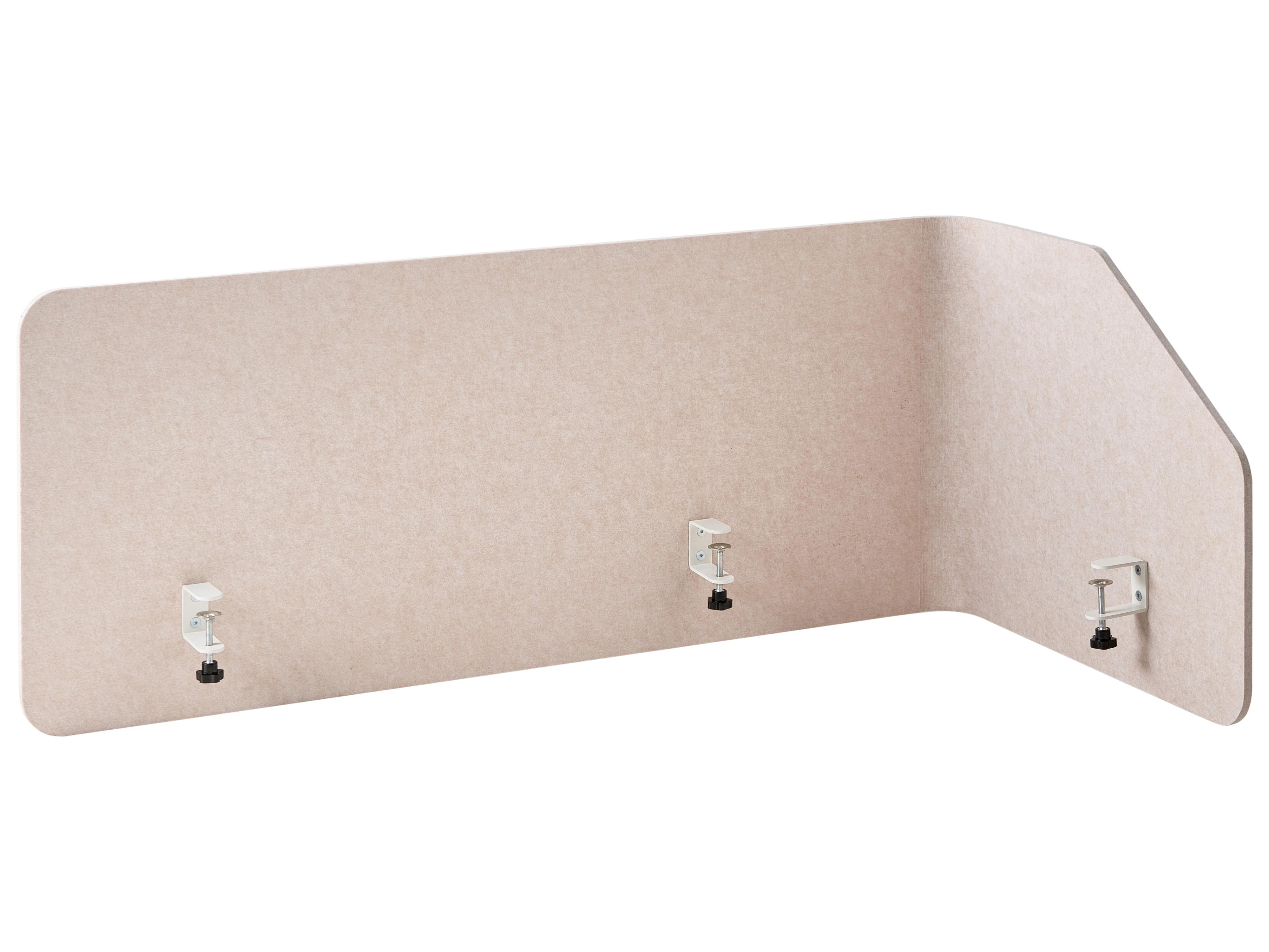 Bureauscheidingswand FOLDY Beige