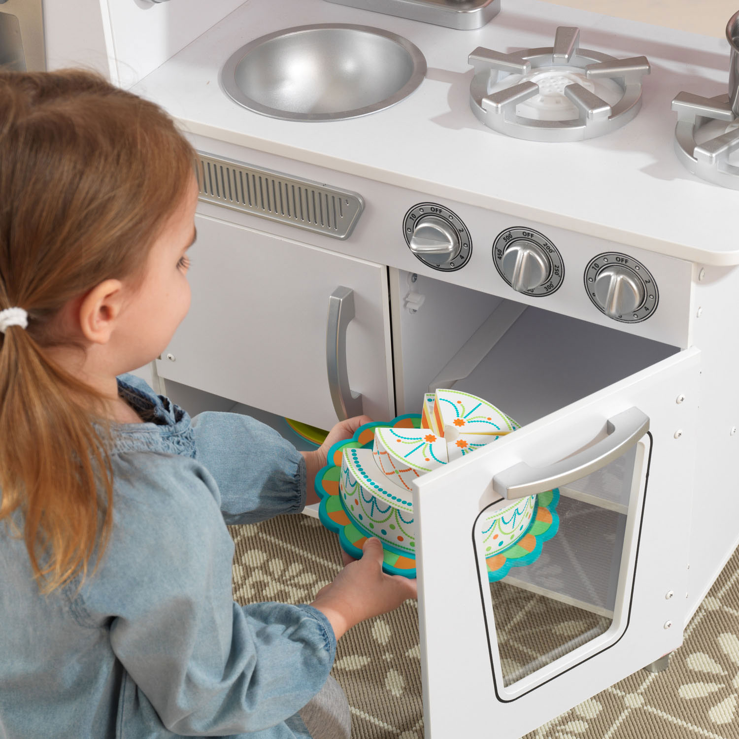 KidKraft Houten Kinderkeuken Vintage Wit
