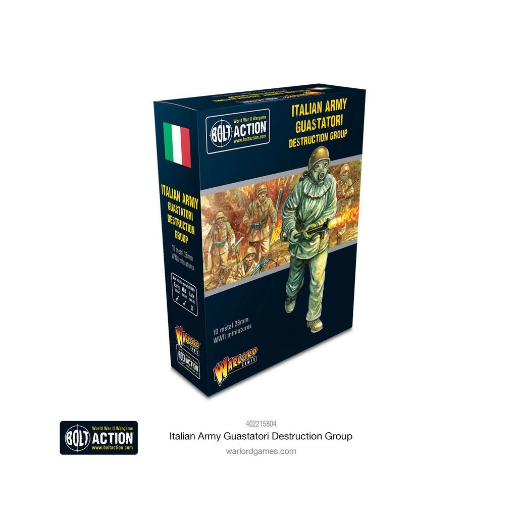 Bolt Action - Italian Army Guastatori Destruction Group
