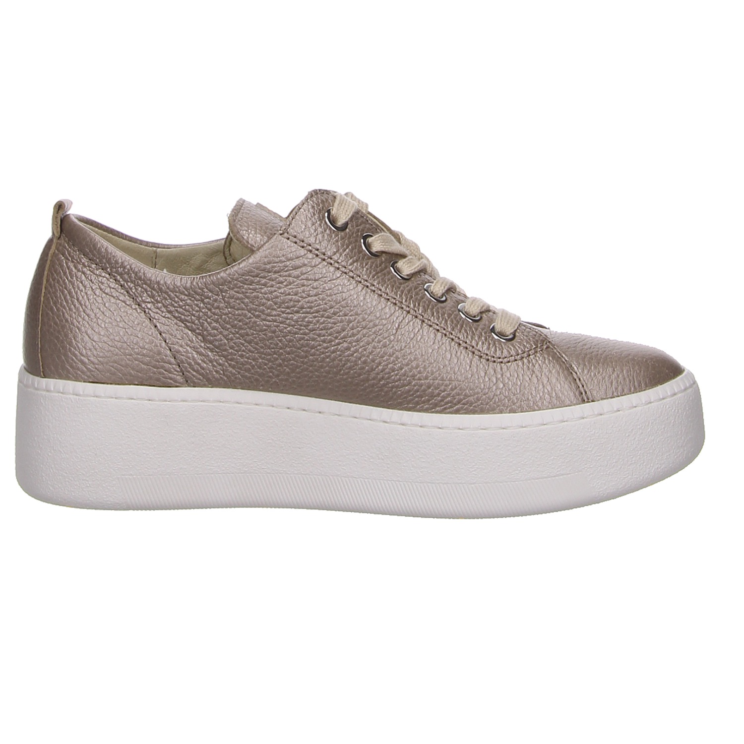 Waldläufer Sneaker metallic grau