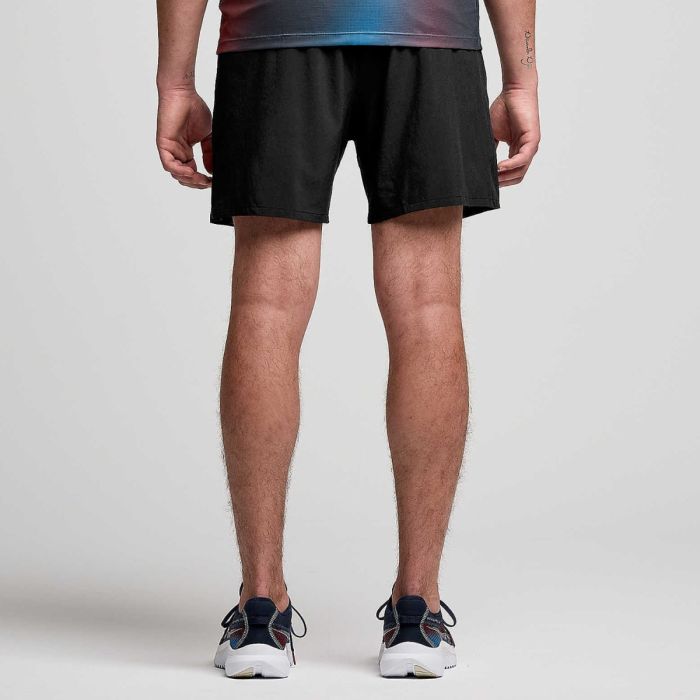 Saucony Herre Shorts Outpace 5 Inch Shorts Sort