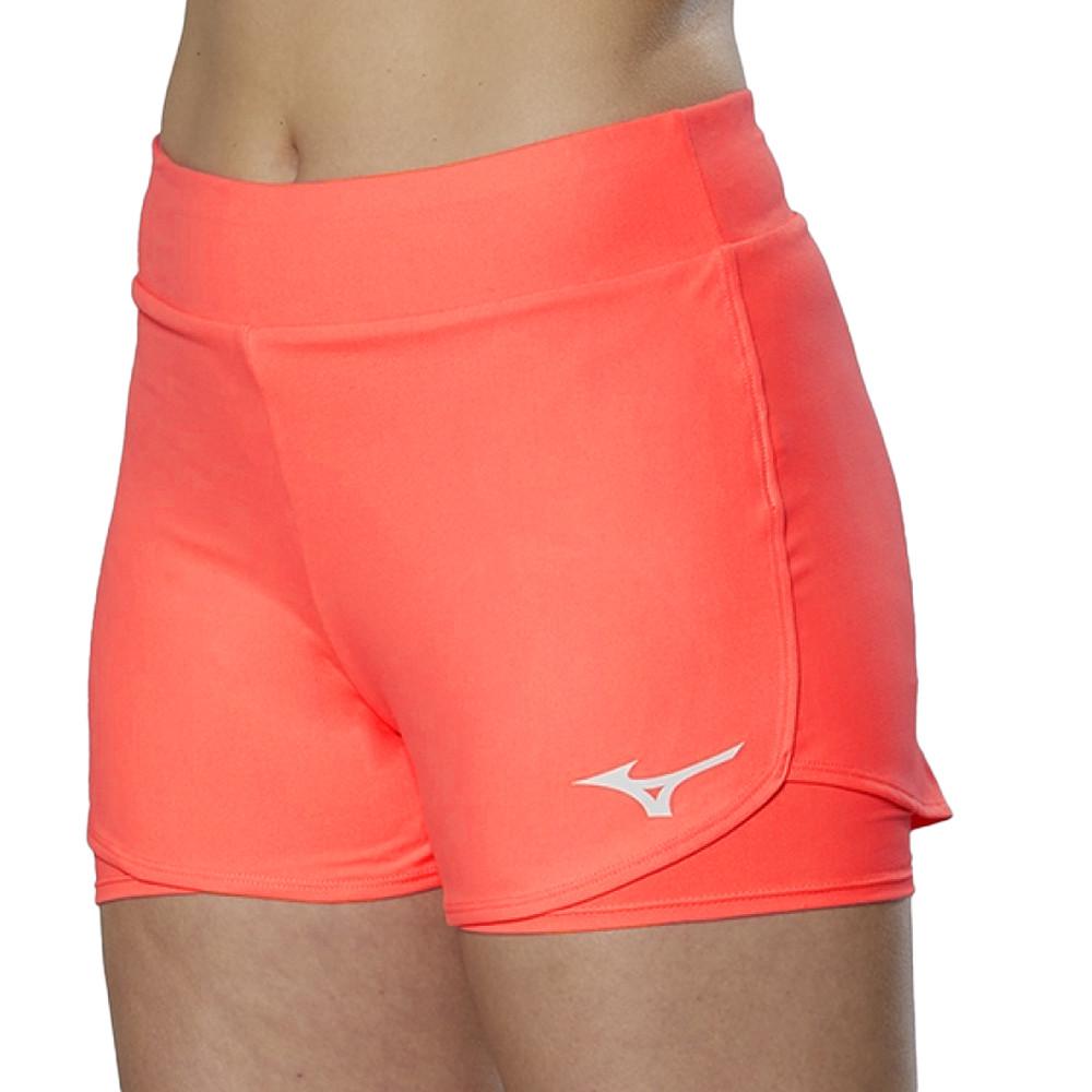Mizuno Short de Tennis tech Rose Fluo Femme Mizuno Flex Short
