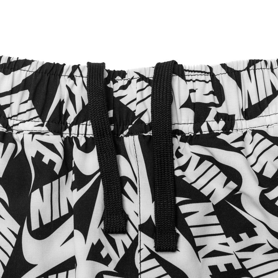 Nike Short NSW Woven - Noir/Blanc Grande Taille Enfant