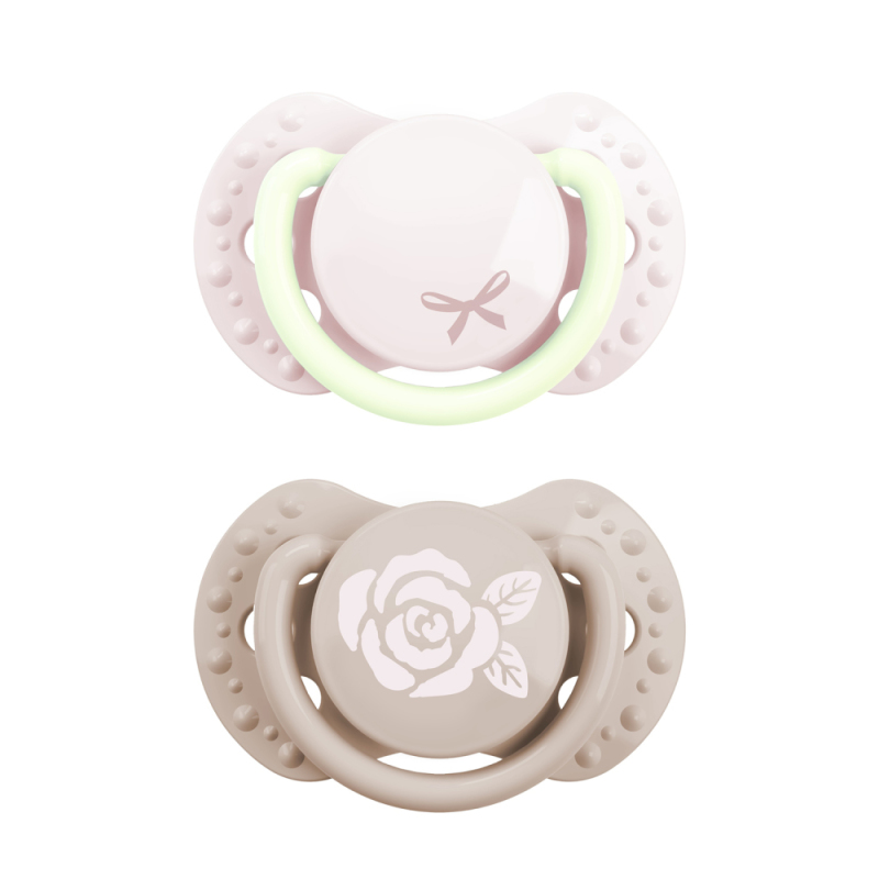 Difrax Fopspeen Newborn Pink 2 Stuks