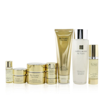 Estee Lauder The Secret Of Infinite Beauty Ultimate Lift Travel Collection: Creme 50ml Serum 30ml Eye Creme 15ml Softening Lotion 250ml...  8pcs 1bag