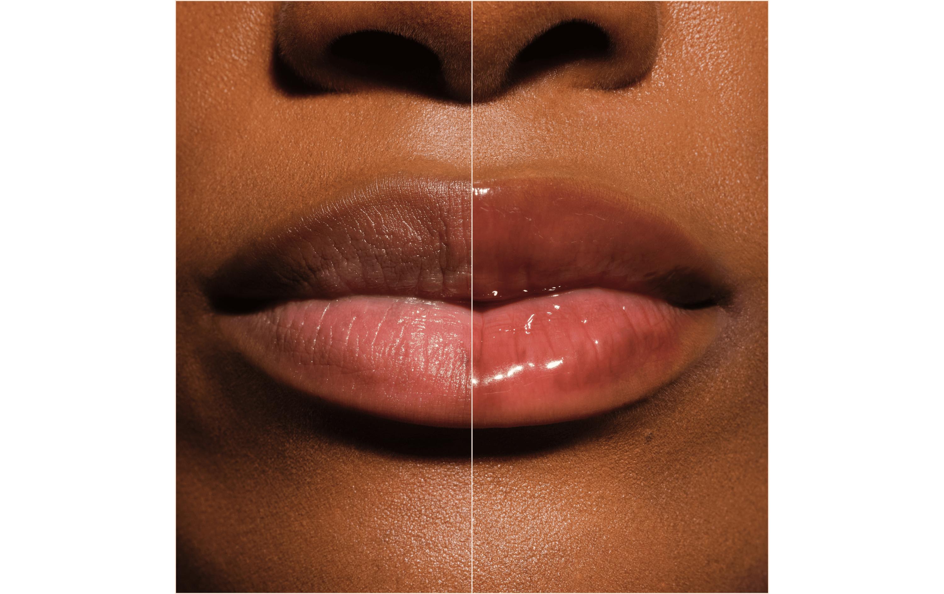 Lip Gloss Butter Drippin' Glossy 040 Bisou BisouFeuchtigkeitsspendender, glänzender Lippenbalsam in zartem Rosa