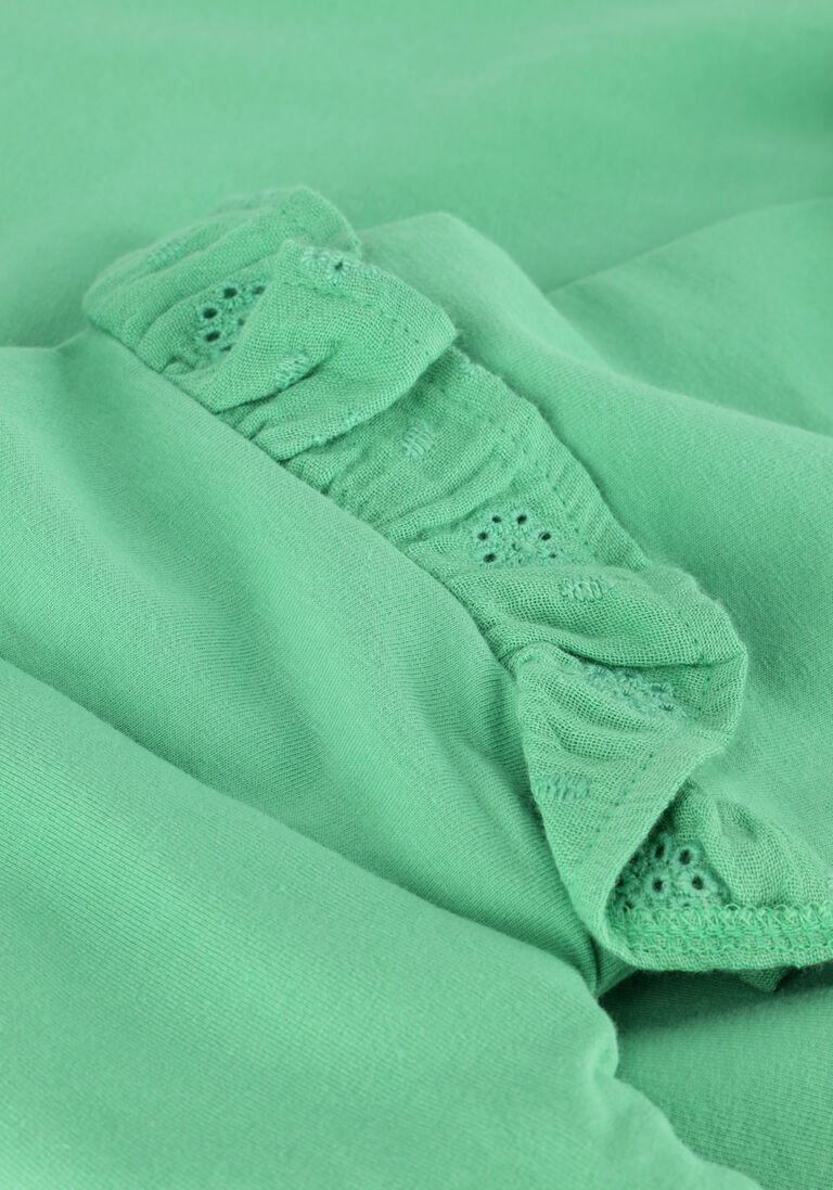 DAILY7 groene daily7 sweater sweater ruffle darlin