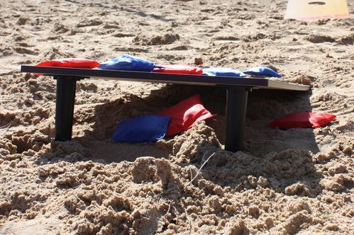 Tactic - Classic Bean Bag Game - Cornhole Game - Buiten - 2 Borden en 8 Zakjes