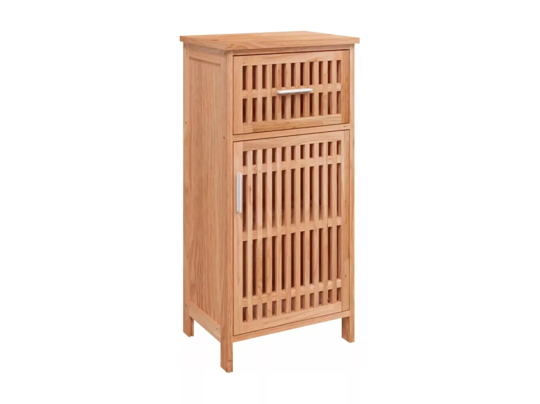Ensemble de meubles de salle de bain 3 pcs Bois massif de noyer