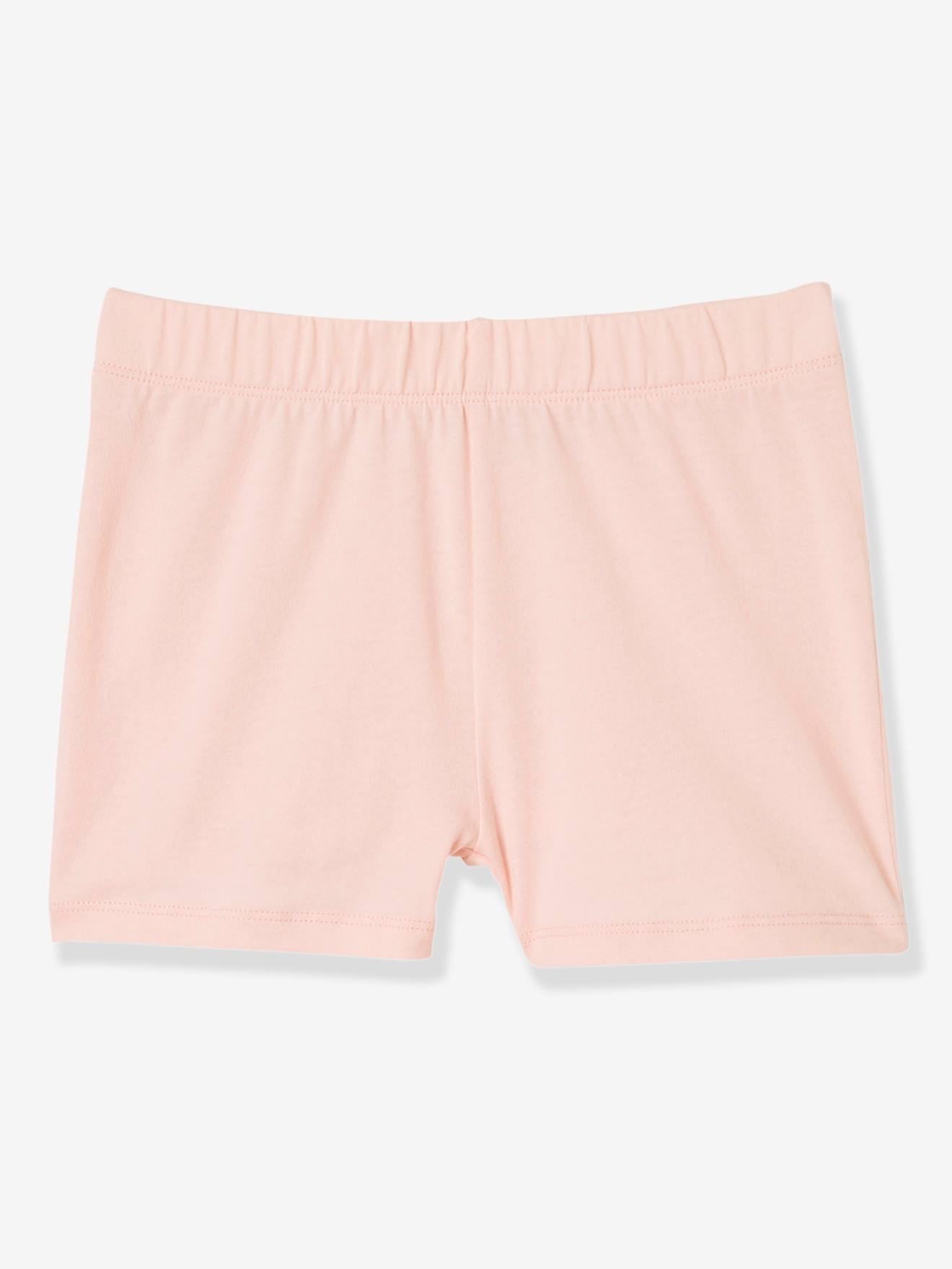 Conjunto de 2 calcinhas curtas para meninas, pretas escuras, bicolor/multicoloridas