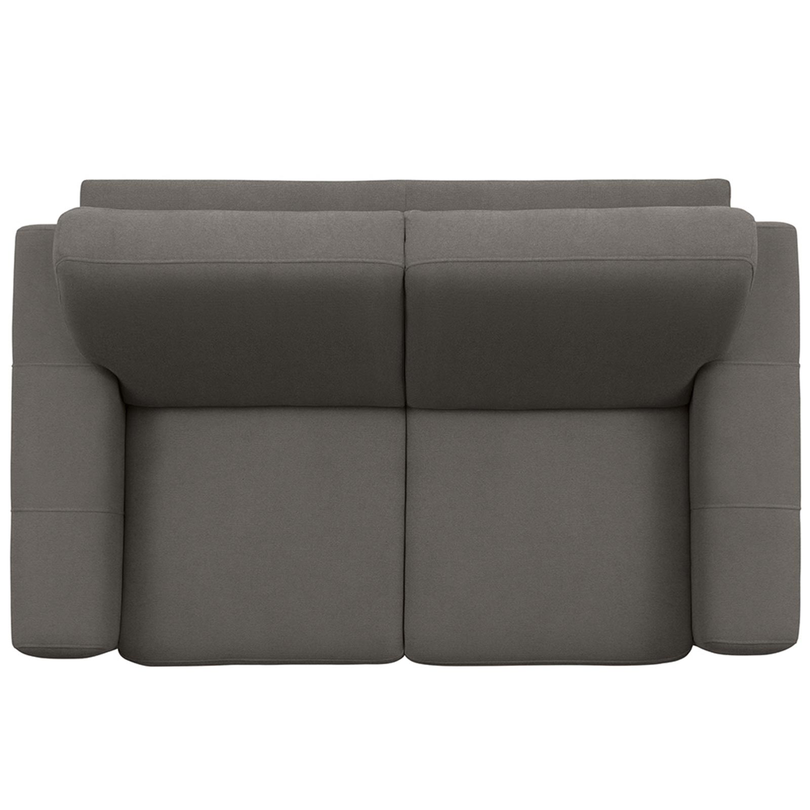 polsterpower 2-Sitzer-Sofa - Belle grey - Basismodell