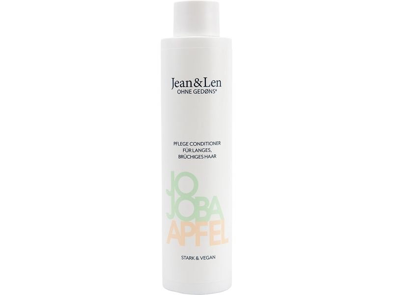 Jean & Len Haarspülung Pflege Jojoba/Apfel 300 ml Natürlicher und feuchtigkeitsspendender Conditioner mit Provitamin B5