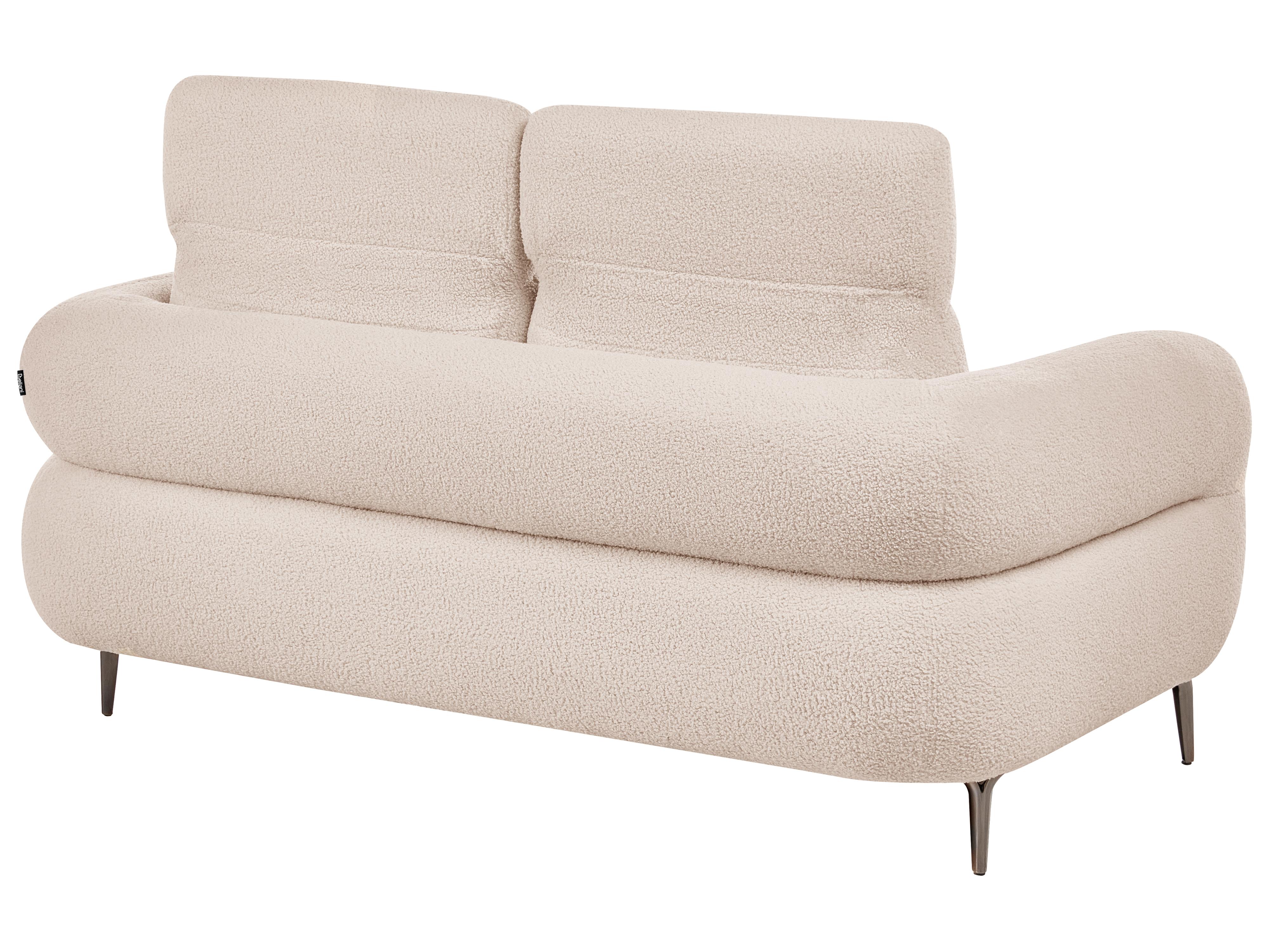 Bank 2-zits ARTUNA Bouclé Beige