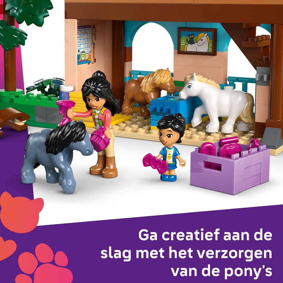 LEGO Friends ponyboerderij en stal 42654