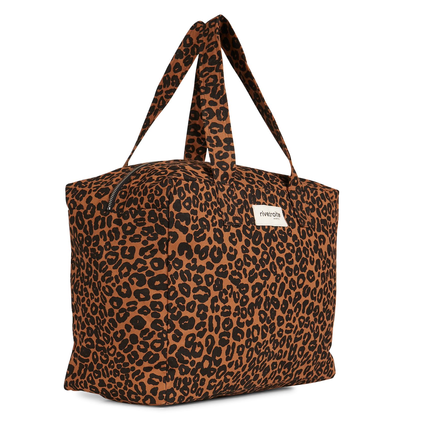 CELESTINS - Sac zippé en coton | Marron