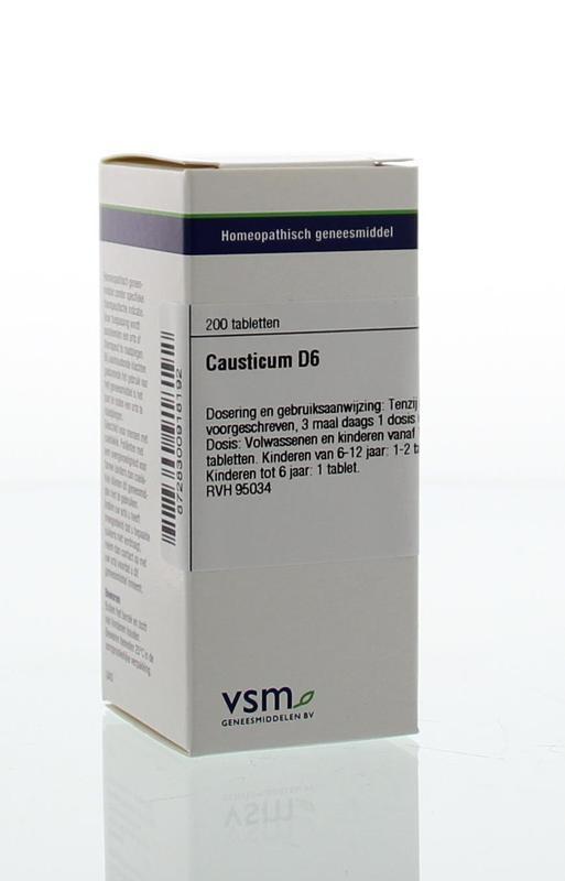 VSM Causticum D6 200 tabletten