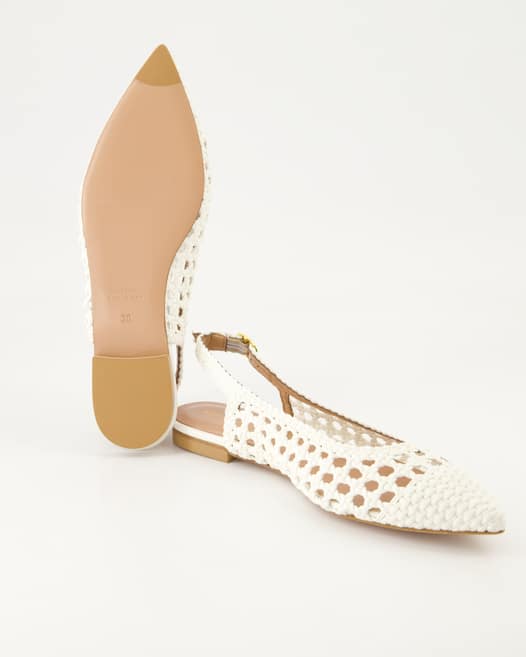 Konstantin Starke 1969 Slingpumps in Weiß