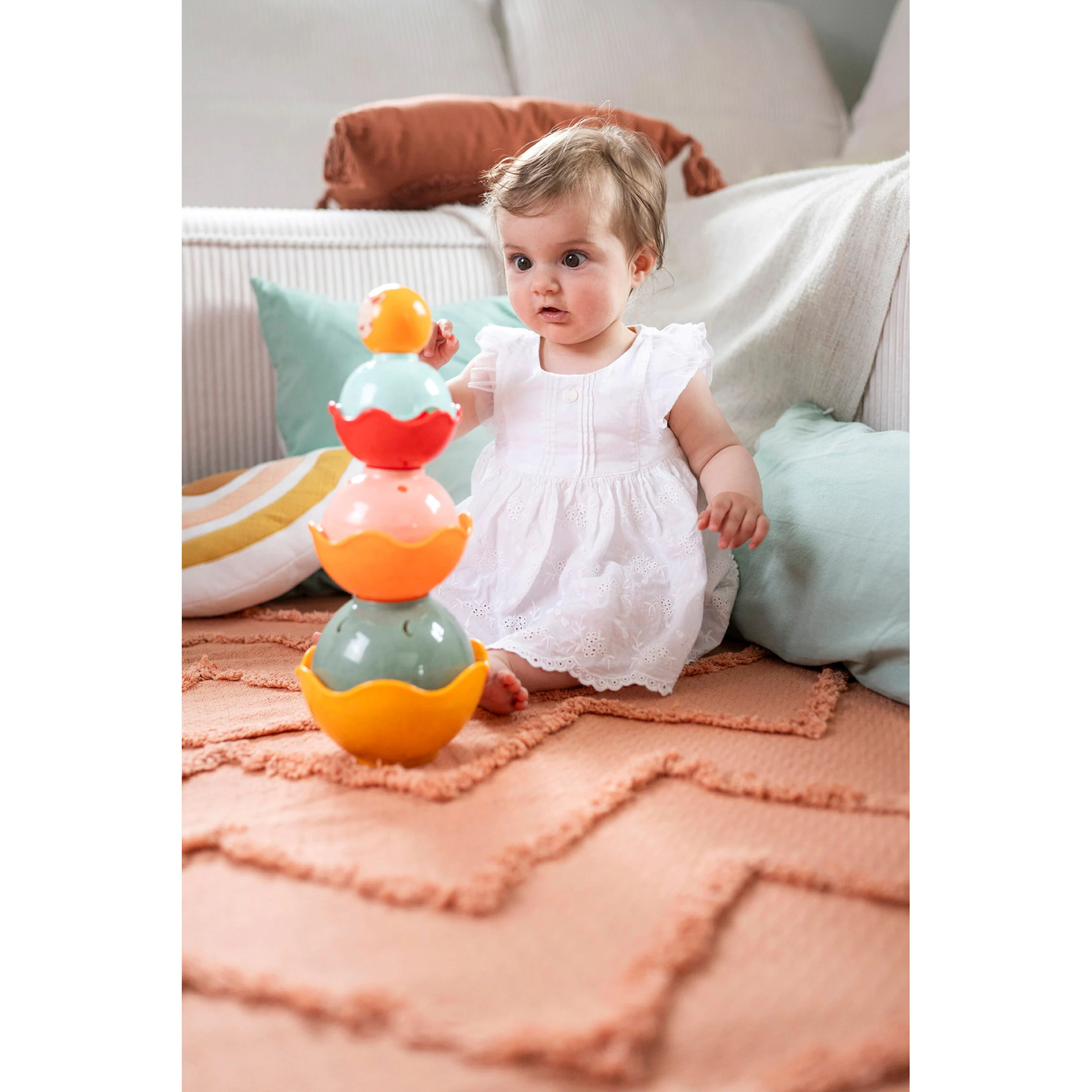 Sophie la girafe Stapelspielzeug Schalen