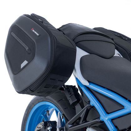 Sacoches cavalières SW-MOTECH PRO BLAZE H AVEC SUPPORT (2 x 20 litres) - Noir