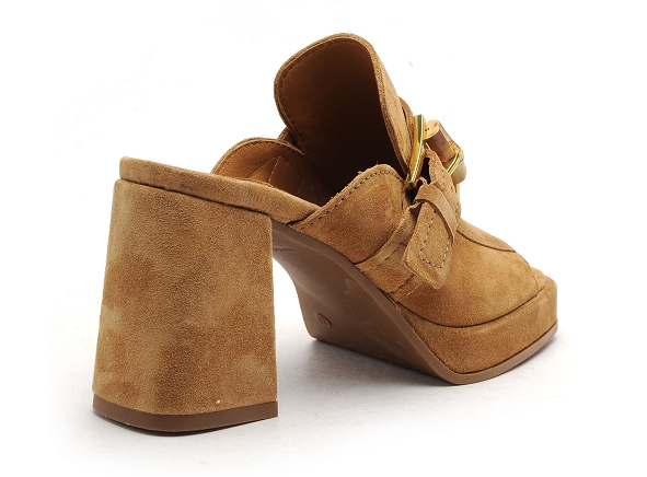 Alpe mules et sabots talons femme 5125 marron