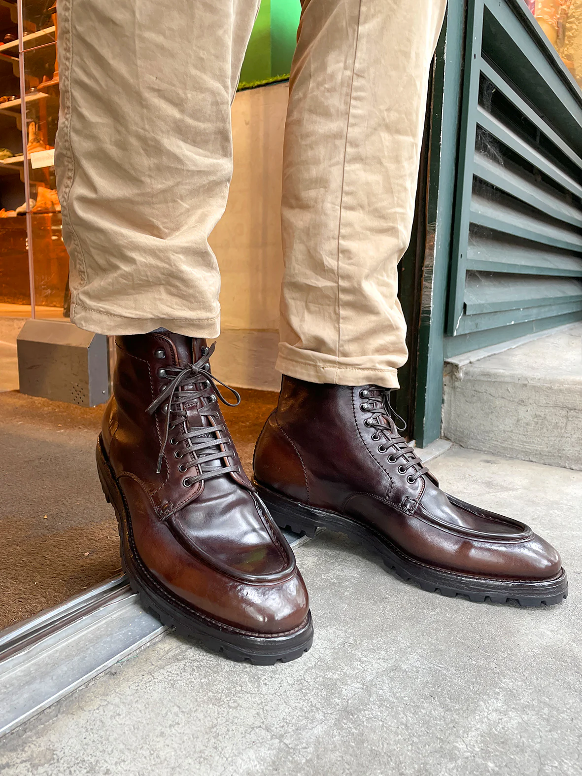 OFFICINE CREATIVE - BOOTS VAIL 010 MARRONFONCE