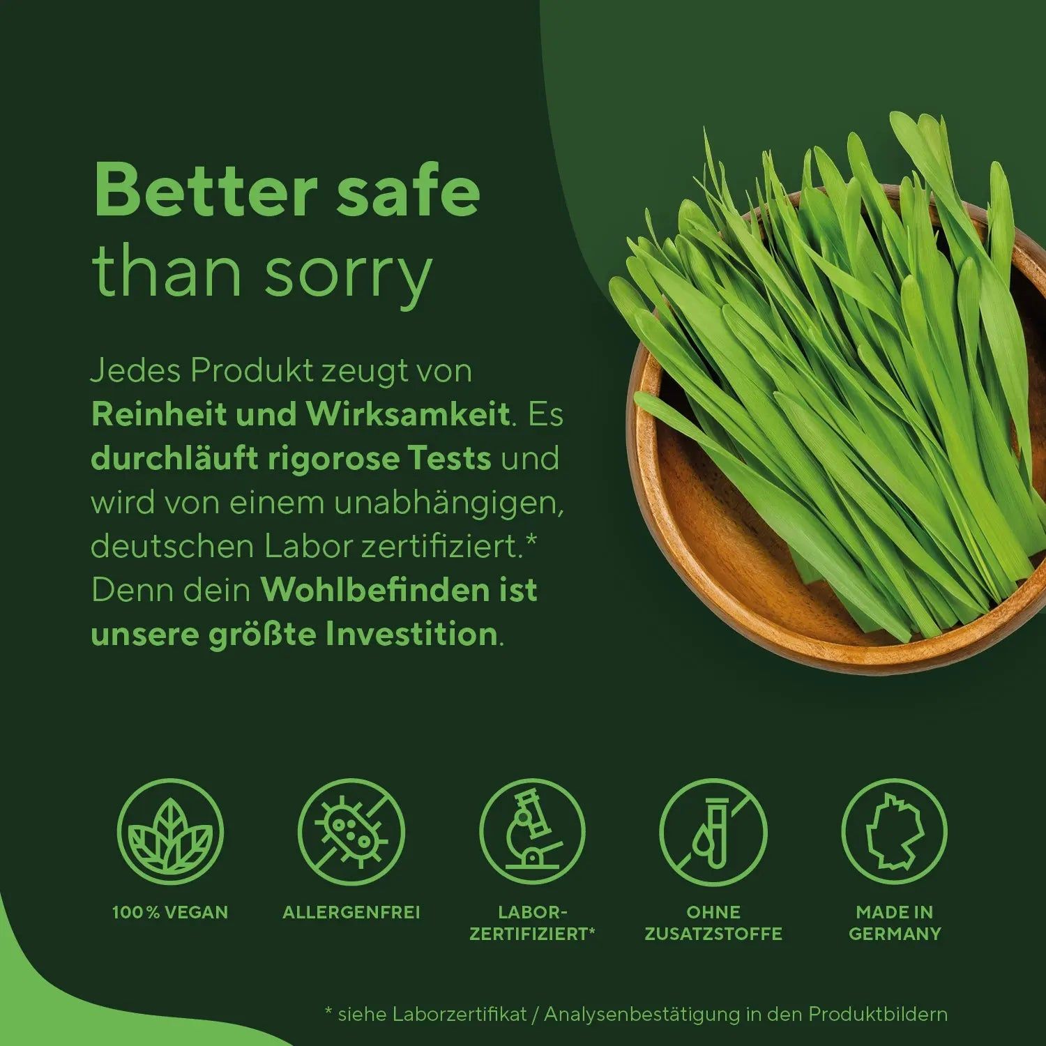 TRUE NATURE® Bio Gerstengras Kapseln - Deutscher Anbau