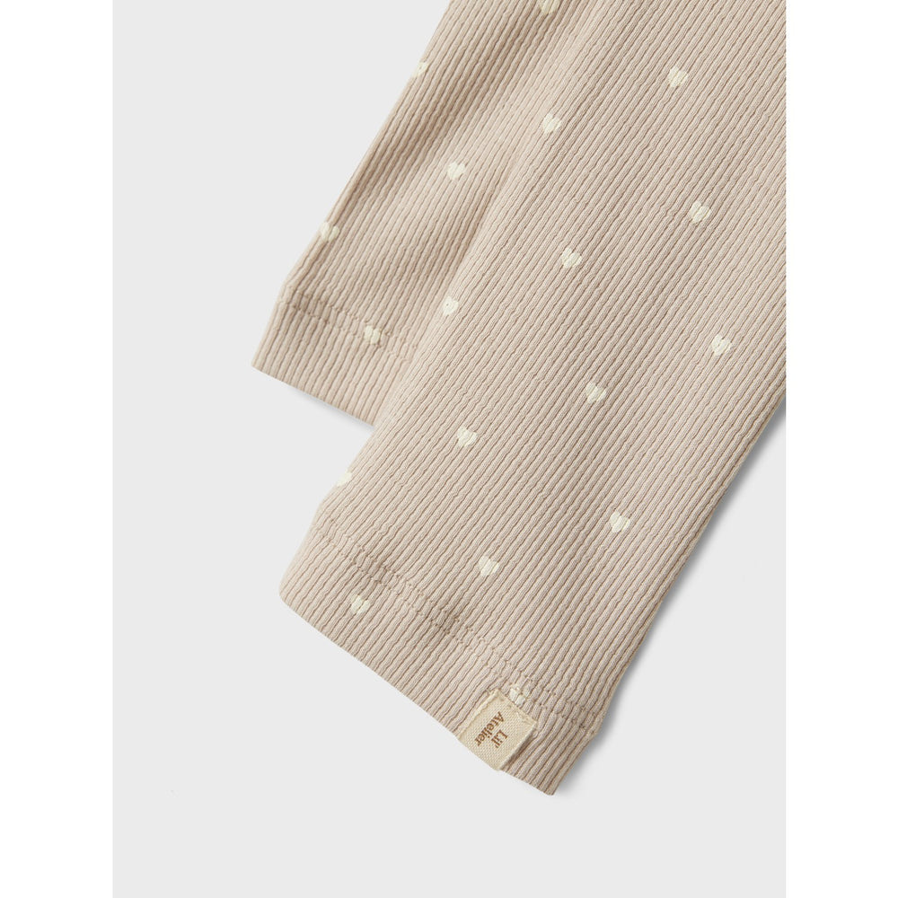 Køb Lil'Atelier Gray Morn Heart Gago Slim Leggings Noos