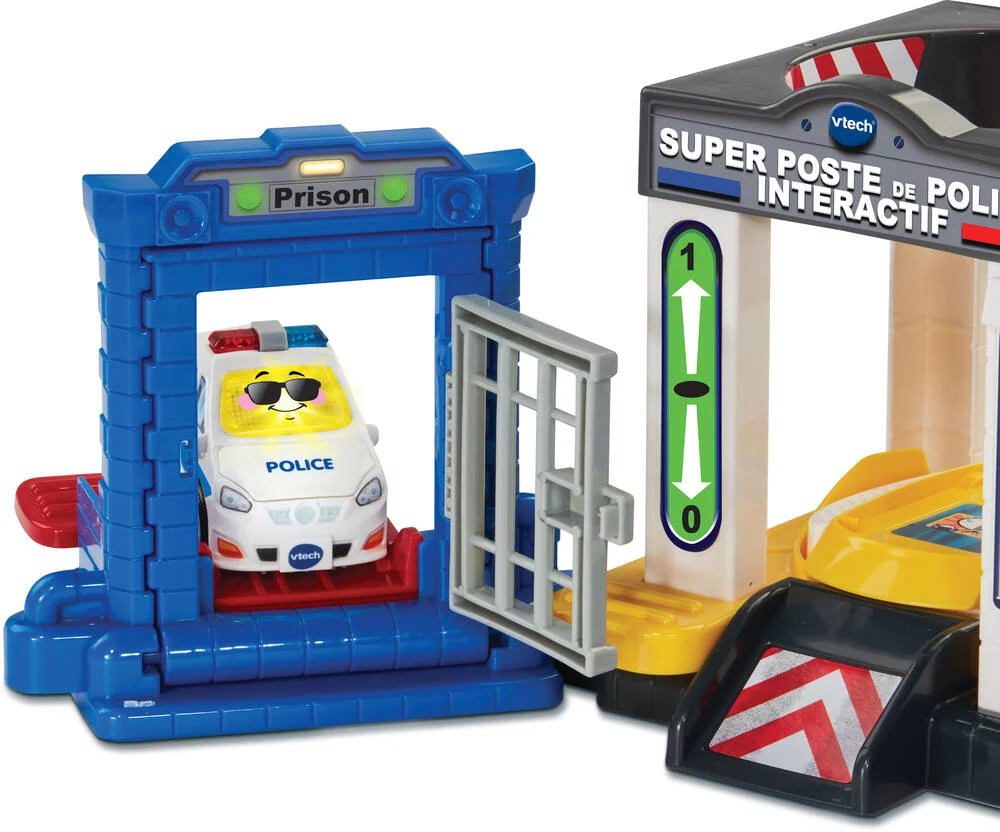 TUT TUT BOLIDES SERIE PRO - POSTE DE POLICE INTERACTIF