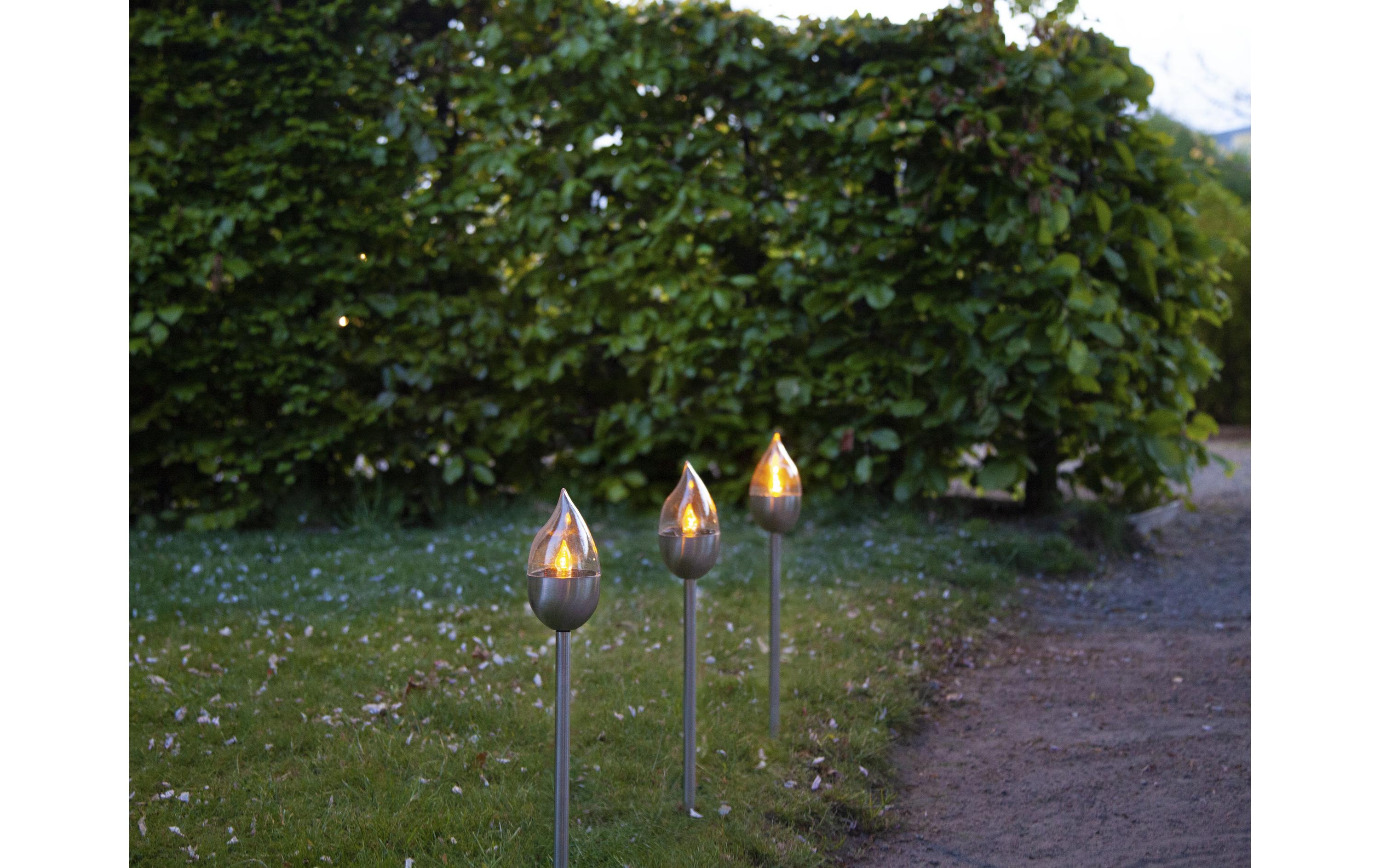 Gartenlicht Solar Olympus, 3 StückSolar Wegeleuchte