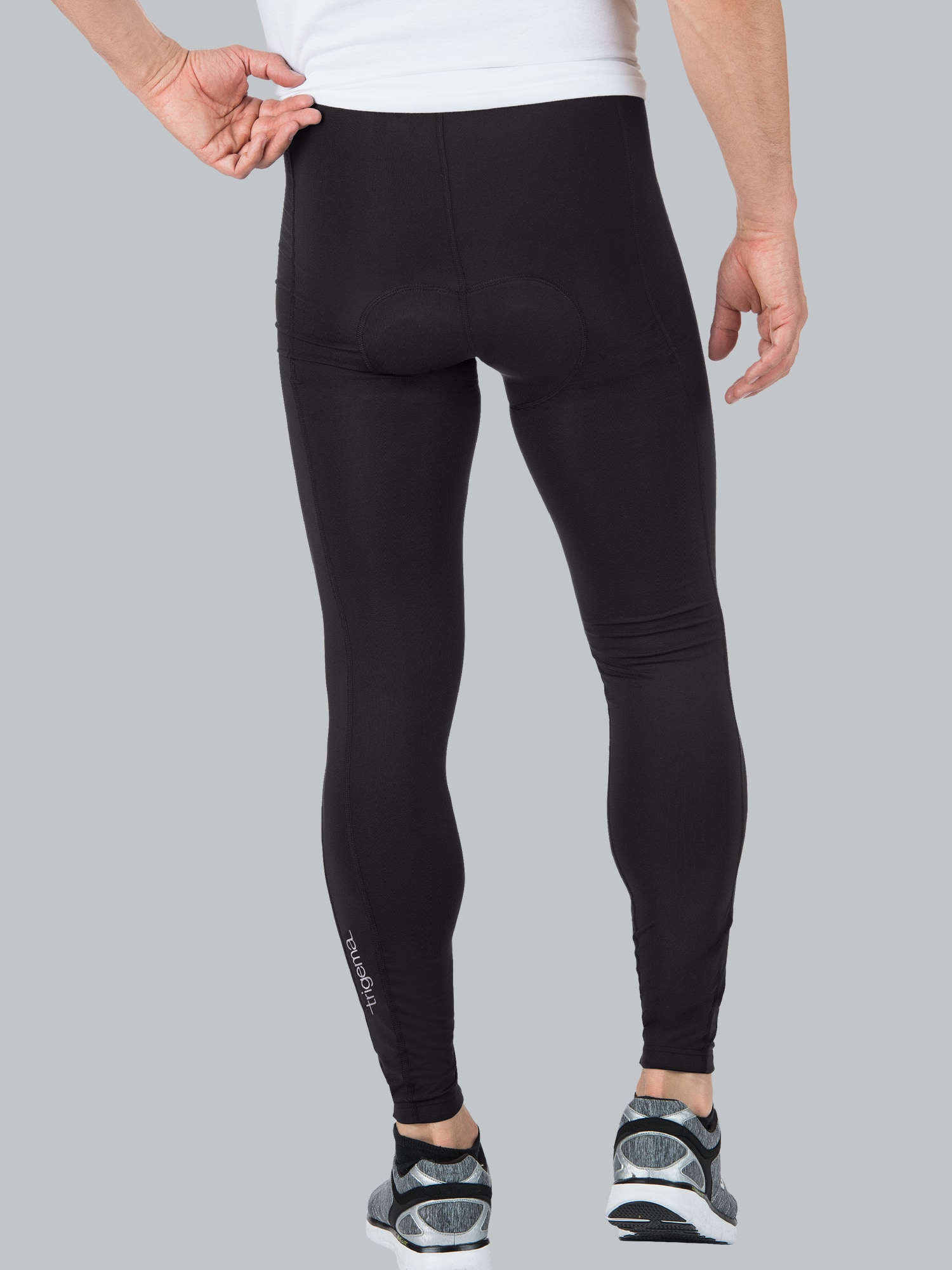 Lange Radlerhose Schwarz