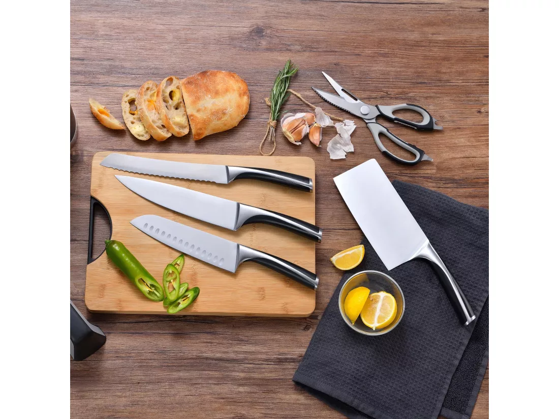 Couteau à pain 20cm ELEGANCE en inox MasterPRO