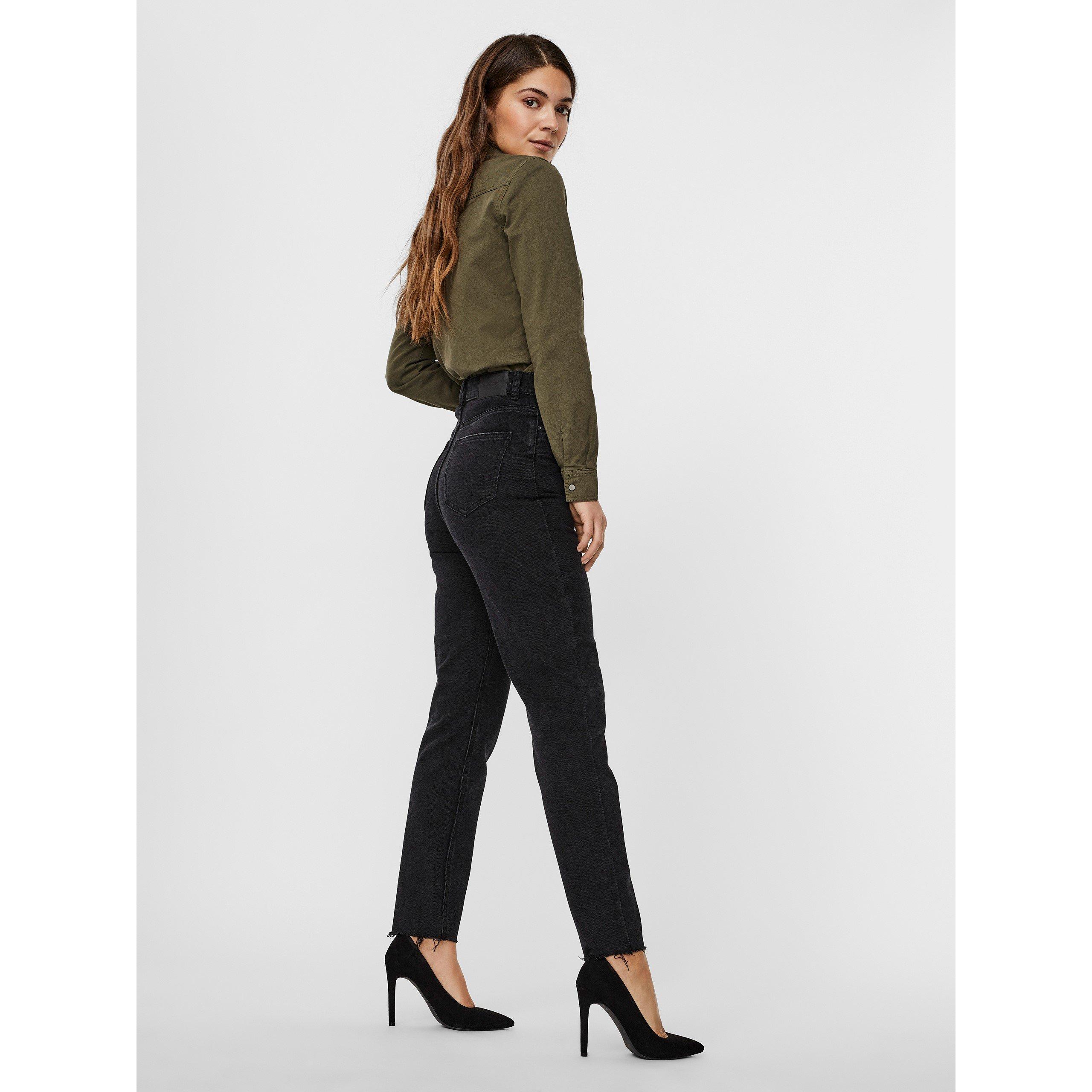Vero Moda Brenda High Rise Straight Fit Jeans