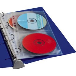 Pochette CD/DVD COVER LIGHT S, pour 4 CD, en PP