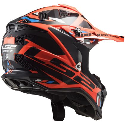 Casque cross LS2 MX700 - SUBVERTER EVO - STOMP 2023 - Orange / Noir