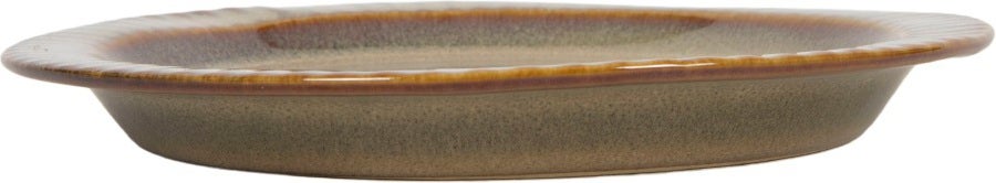 Tapasbord Bistro bruin / groen D 15,6 H 2,2 cm