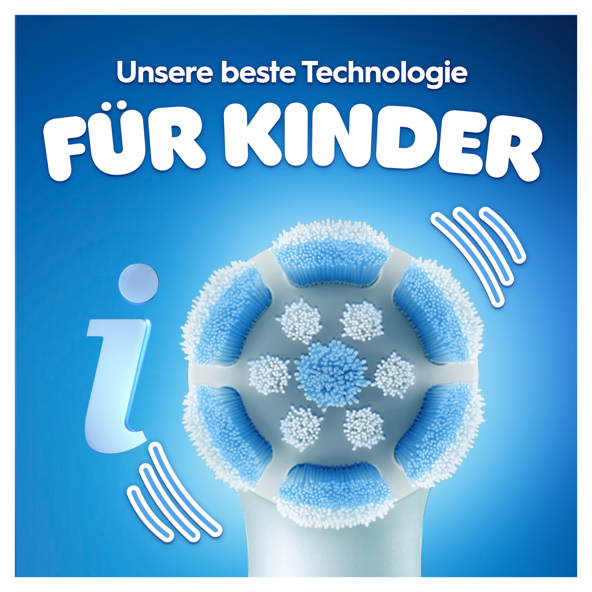Oral-B Elektrische Kinderzahnbürste »iO Kids 6+ Stitch« 1 Stk. Aufsteckbürsten 1 Reise-Etui, Musik-Timer, 3 Modi, ab 6 Jahren