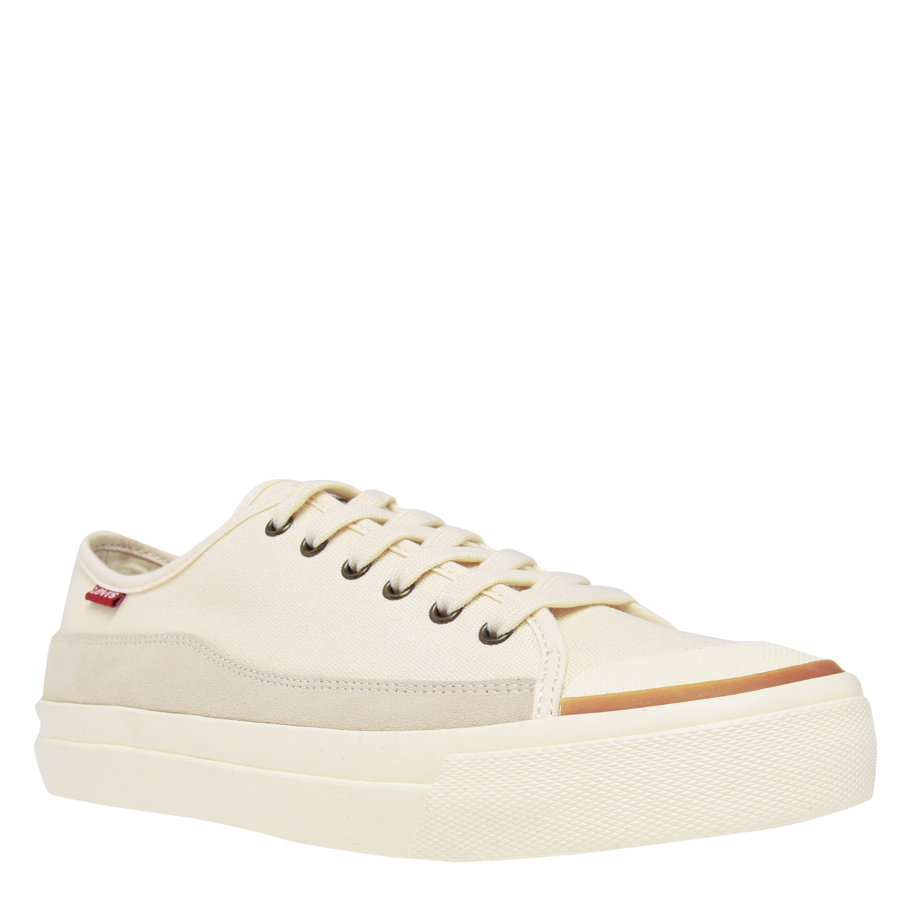 Levis Square Canvas Low Trainers Mens
