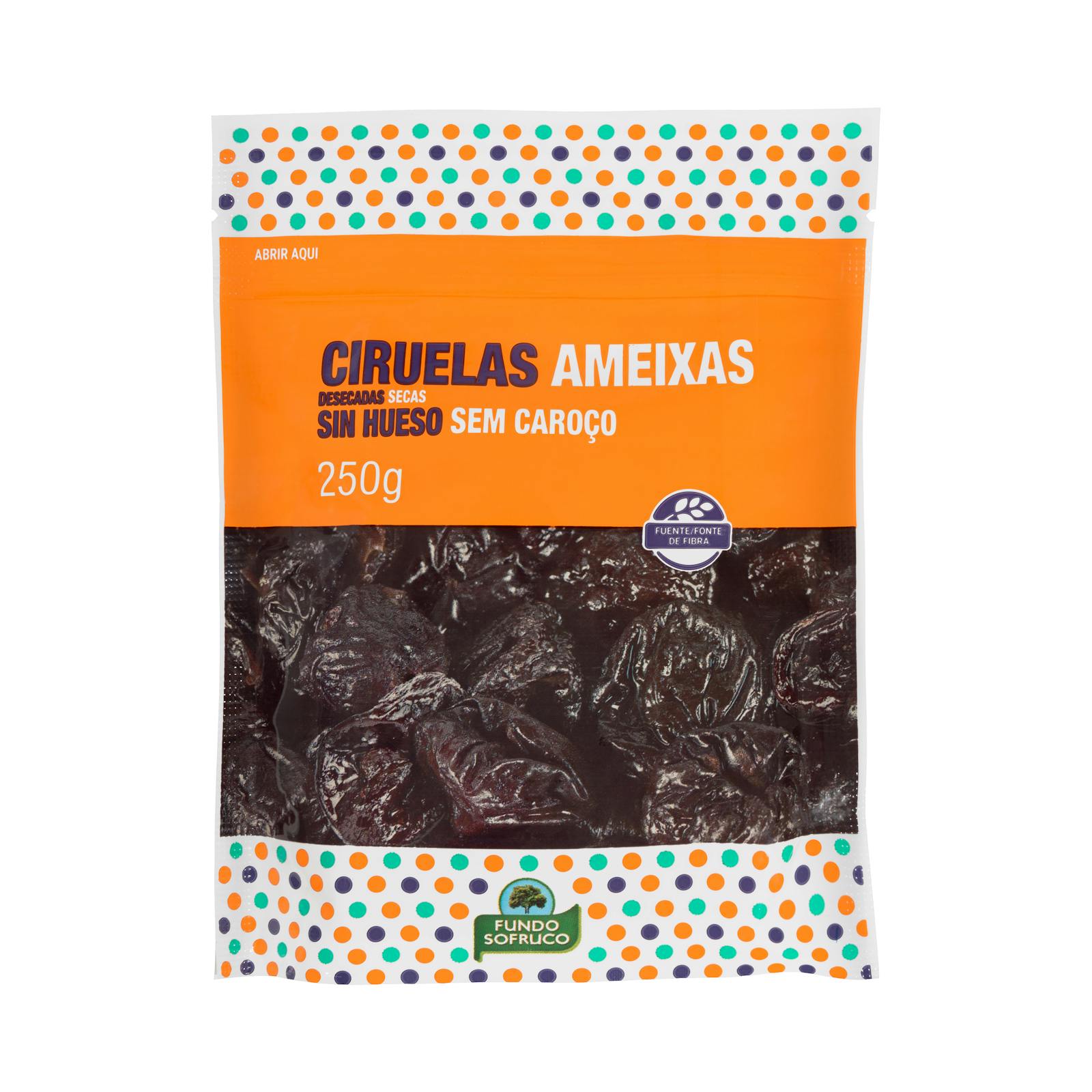 Prunes séchées dénoyautées Hacendado